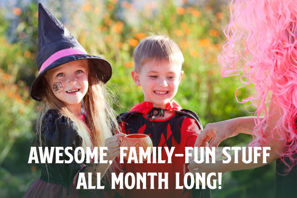 Spooktacular Savings in October